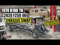 1979 B100 to 2020 F250 4x4 Chassis Swap | Ford Era