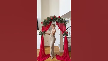 Easy Arch Draping Idea | DIY Wedding & Event Decor