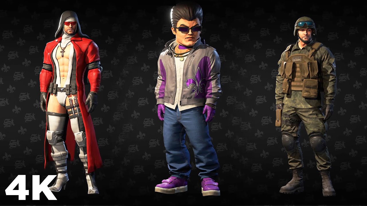 saints row the third outfits