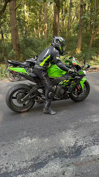 Zx10R with Loudest AR Exhaust Sound 🚀 #motorcycle #ninja #shorts #exhaust