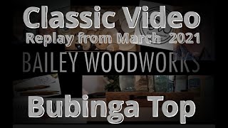 Bubinga Spinning Top! Classic Video Rewind