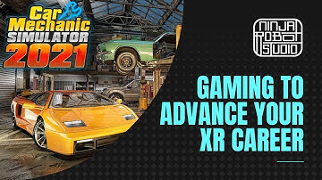 VR Training with Car Mechanic Simulator / XR UX Labs