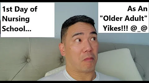 Older Nursing Student on Day 1