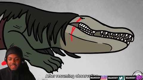 SCP-682 Indestructible Creature (SCP Animated) REACTION @TheRubber