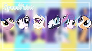 MLP (Next Gen) Future Rulers (Speedpaint)(Base Edit)