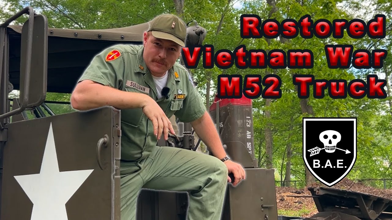 Fully Restored Vietnam War Era M52 US Army Tractor Truck Diamond Manufacturing 1957