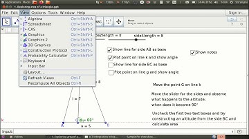 Geogebra tutorial 5 - Using checkboxes in Geogebra