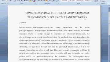 COMBINED OPTIMAL CONTROL OF ACTIVATION AND TRANSMISSION IN DELAY TOLERANT NETWORKS
