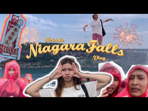 ［SUB] Toronto Vlog #11/ 尼加拉瓜瀑布/The Keg/ 搭郵輪根本水上樂園/ 瘋狂走路的兩天/ 準時的煙火秀