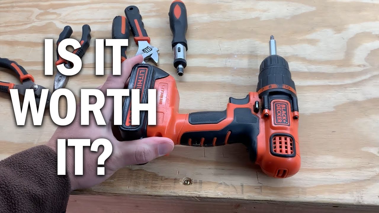 My Honest Review of BLACK+DECKER 20V MAX POWERECONNECT Cordless Drill