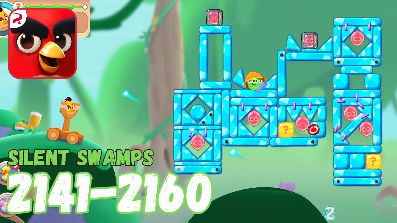 Angry Birds Journey: Levels 2141-2160 (Silent Swamps) Gameplay - Part ...
