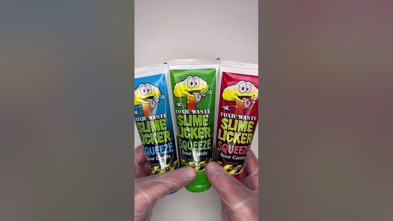 Slime Licker Squeeze Sour Candy Tube