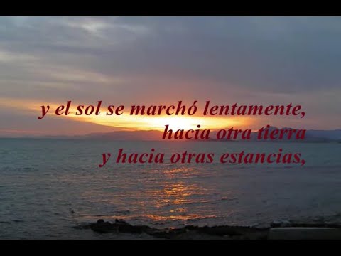 El sol entraba (video poema) - Angel GVM