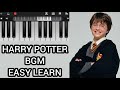 Harry Potter background on piano|Harmonium|slow tutorial| #harrypotter #pianoplaytime #perfectpiano