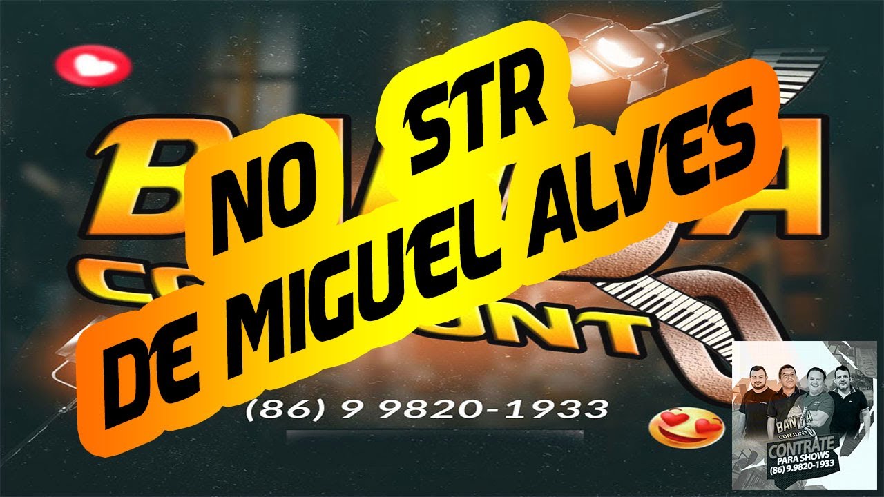 banda do conjunto ao vivo no STR de miguel alves na feira do agricultor rural