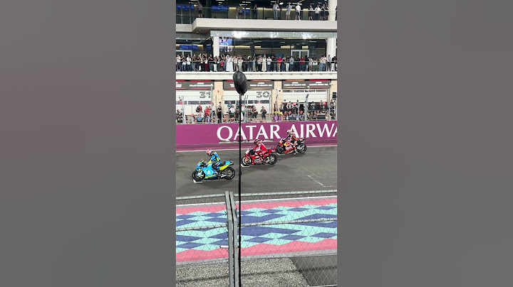 Sprint Race Start MotoGP Qatar 2025