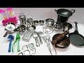 Unboxing Mini Kitchen Set | Realistic Miniature Cooking Toys Review