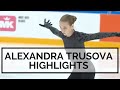 Alexandra TRUSOVA Russian Test Skates 2020 Highlights #АлександраТрусова