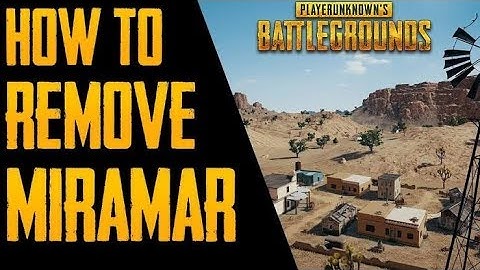 How To Delete Miramar Map In PUBG Mobile Hindi || Delete Miramar Map In Hindi Latest Trick