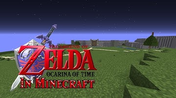 Playable Legend of Zelda Minecraft Map!