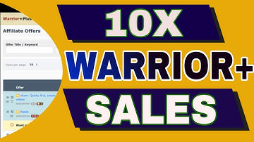 How To Get More Sales and Add Bonuses To WarriorPlus Offers