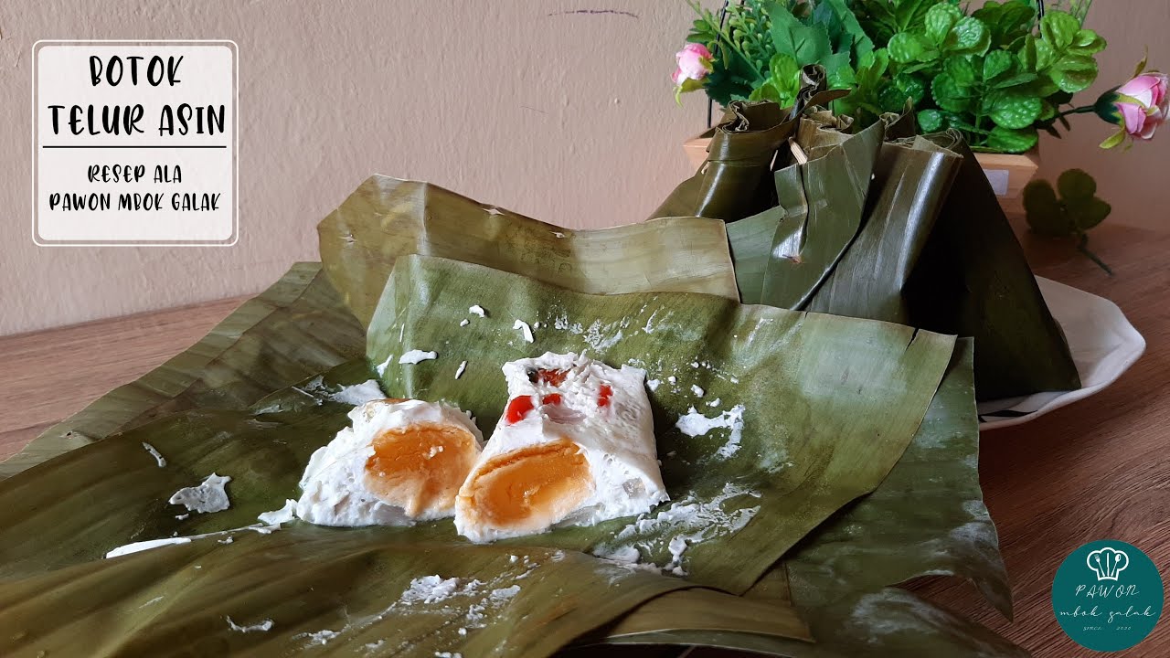 Resep Botok Telur Asin Santan - Pecahkan 1 butir telur ...