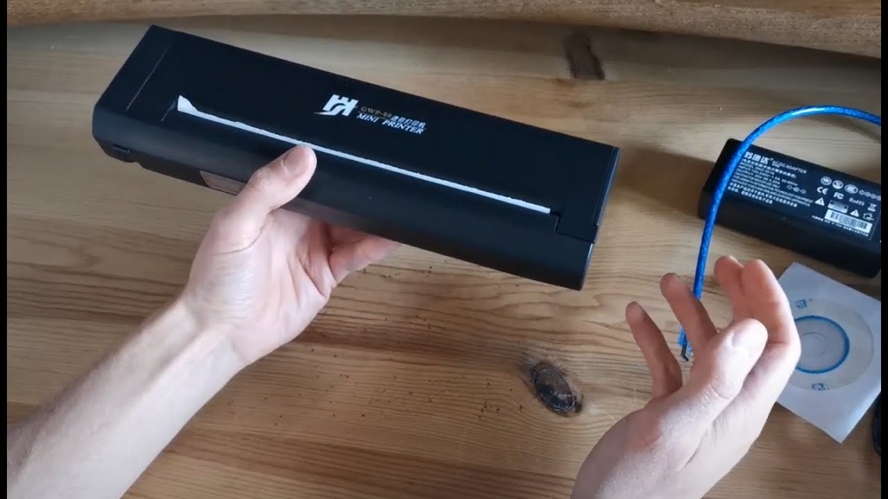 GWP-80, small with paper, unboxing/review - YouTube