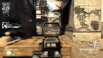 Black Ops 2: S&D on Overflow- DIAMOND CHICOM CQB gameplay