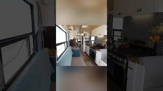 Drab to Fabulous! School bus becomes a luxury tiny home #shorts