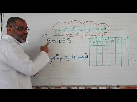 قيمة رقم في عدد سنة رابعة ابتدائي الأستاذ البشير دريدي 