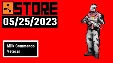 Skin Store 05/25/2023 | RUST Console