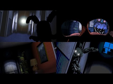 fnaf-custom-easter-eggs-compilation-|-fnaf-4-|-waytwo