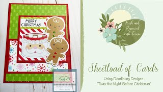 December Sheetload | Doodlebug Designs 