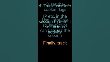 Session hijacking prevention tips