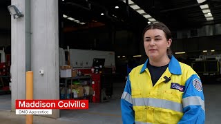 CFA apprentice mechanic overcomes adversity