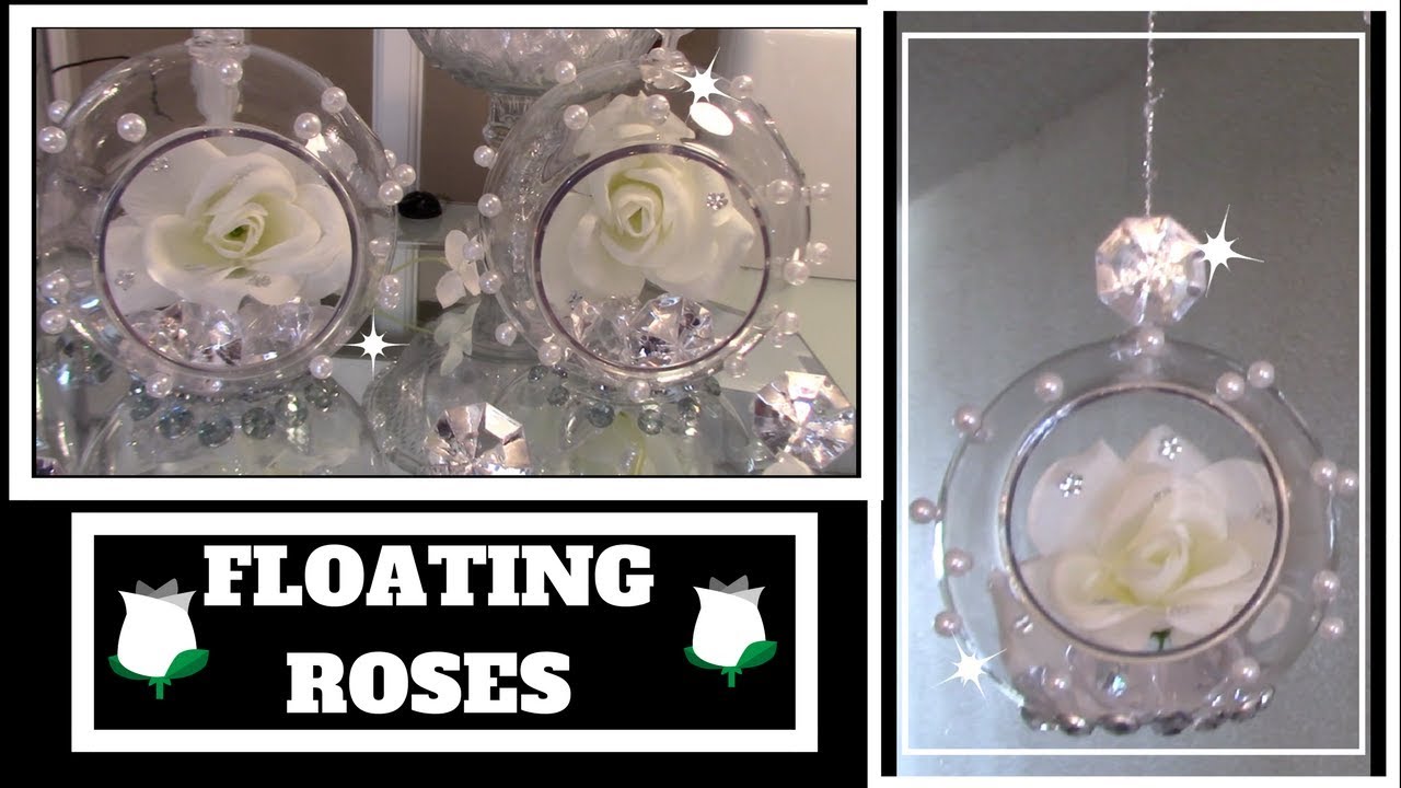 DIY FLOATING ROSES DOLLAR TREE YouTube