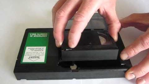 VHS-C Video Cassette Adaptor.avi