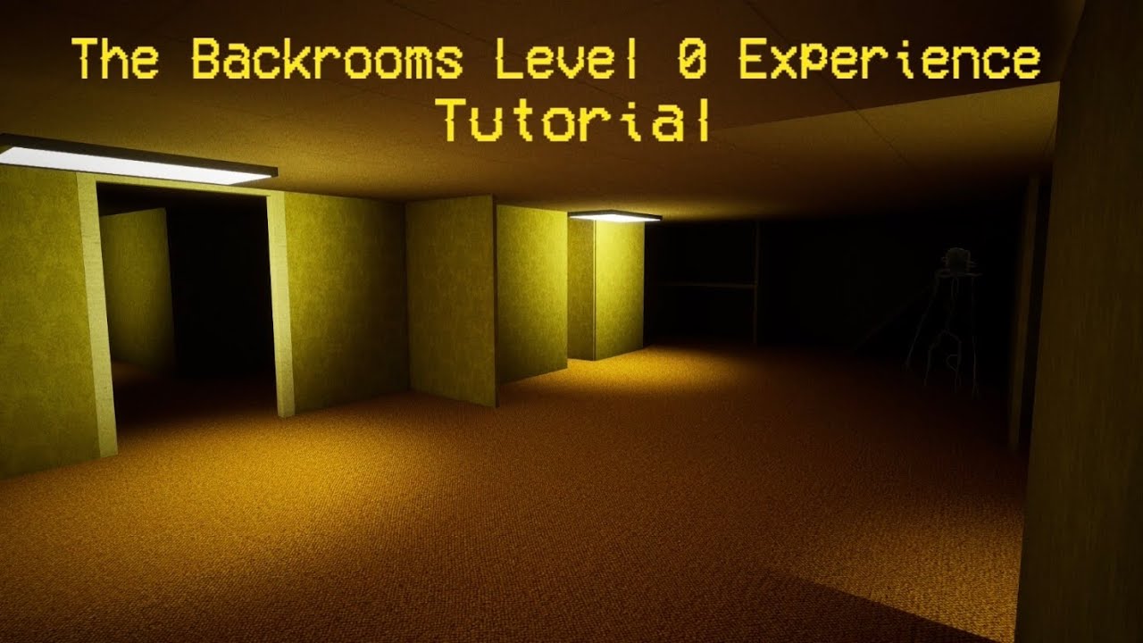 Minecraft: The Backrooms  Level 0 Tutorial Level 
