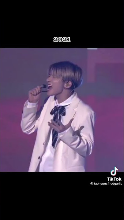 taehyun's adlibs in 20cm 2019 vs 2021 #txt