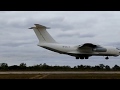 Вылет Ил-76 авиакомпании "Южмашавиа" с аэродрома "Белая Церковь"