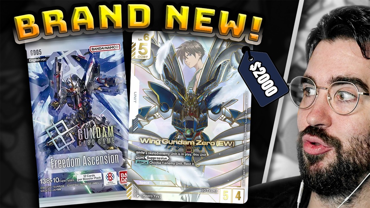 NEW GUNDAM FREEDOM ASCENSION IS EPIC! (I pulled a $300 card and