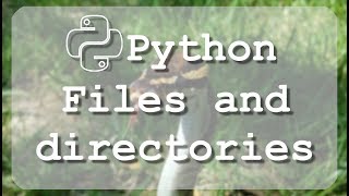 #16 Learn to use Python files and directories related methods