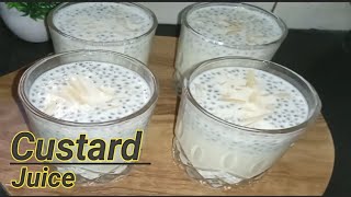 Summer Special Custard juice||Ramzan Special Custard milk Shake