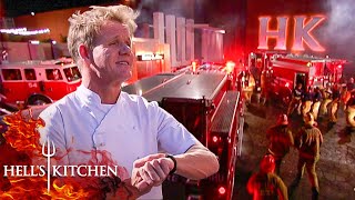 Service for the Services - Cooking For First Responders on Hell's Kitchen