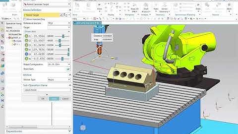 NX CAM 12  Robotic Pick and Place Programming