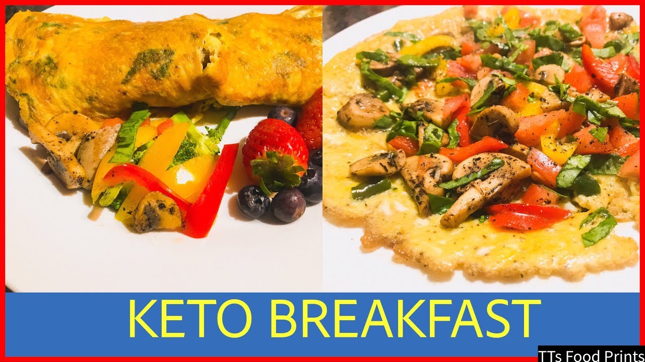 KETO DIET BREAKFAST EGG OMELETTE TTs FOOD PRINTS YouTube