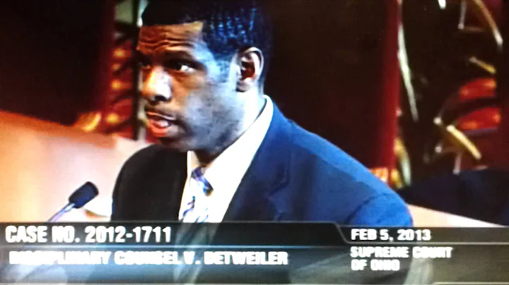 The Ohio Supreme Court found Atty William Detweile...