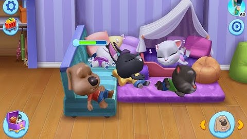 My Talking Tom Friends Gameplay Walkthrough Part2 (Androind,iOS)