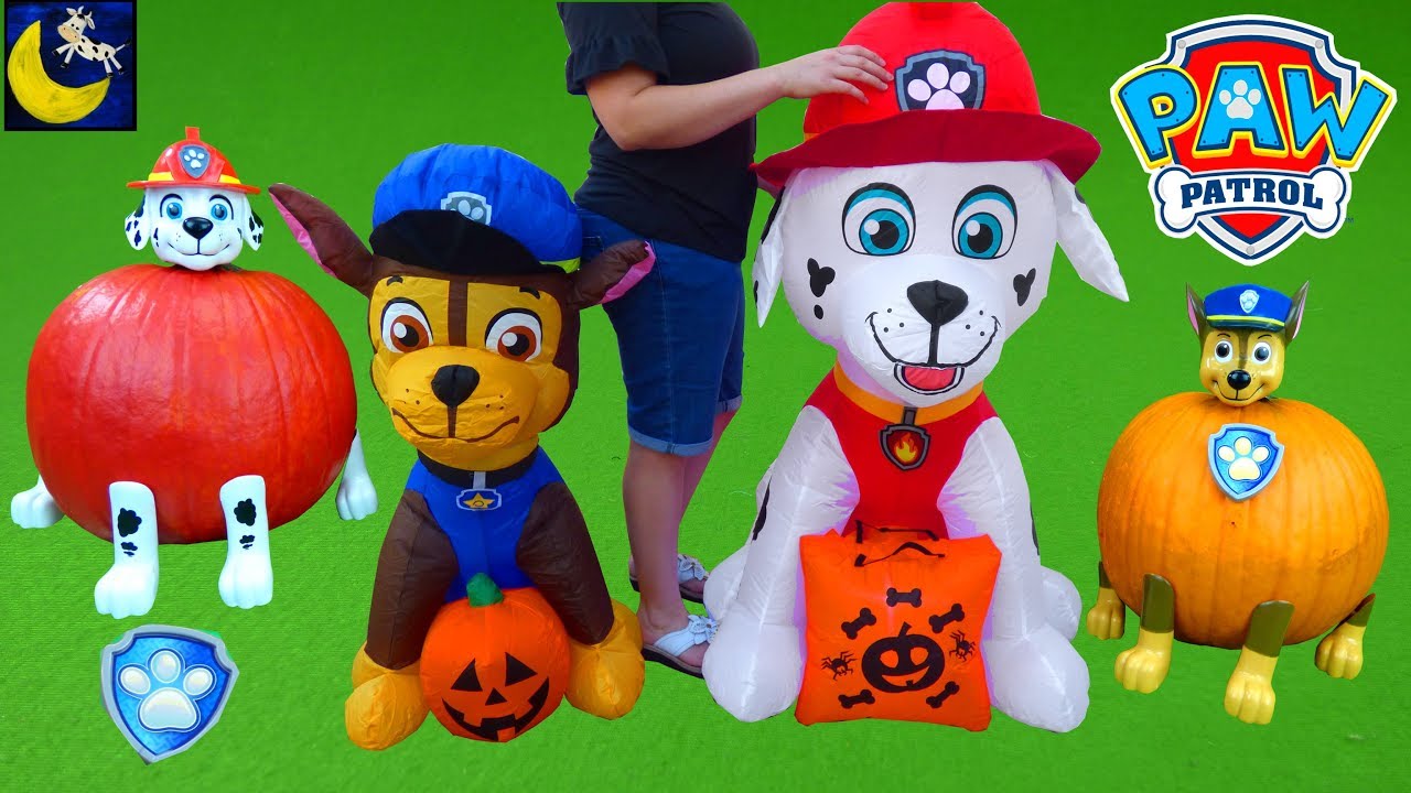 Paw Patrol Halloween Pumpkin Kits For Kids Chase Marshall Trick Or Maxresdefault