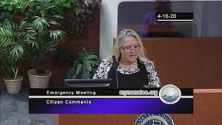 Andra Griffin - Manatee County Activist and Lobbyist - First time addressing the board! Details